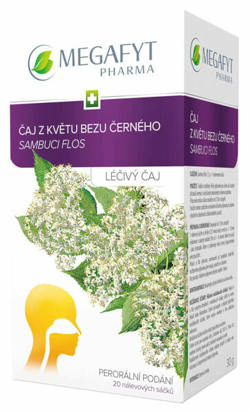 Megafyt Čaj z květu bezu černého léčivý čaj 20x1.5gm porovnat ceny