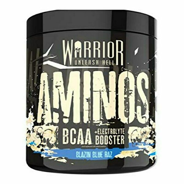 Warrior Aminos BCAA Powder blue raspberry 360g porovnat ceny