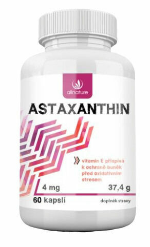 Allnature  Astaxanthin 60tobolek porovnat ceny