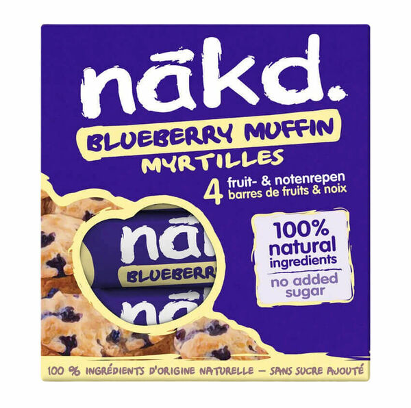 Nakd Blueberry Muffin 4x35g porovnat ceny
