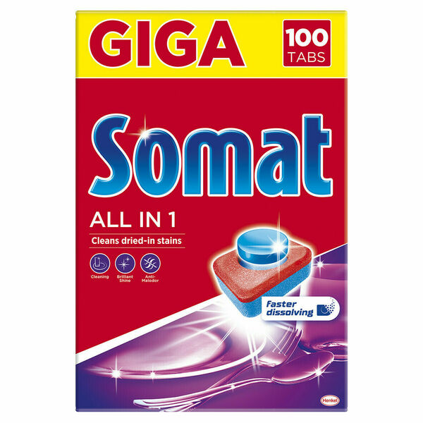 Somat All in One tablety do myčky 100ks porovnat ceny