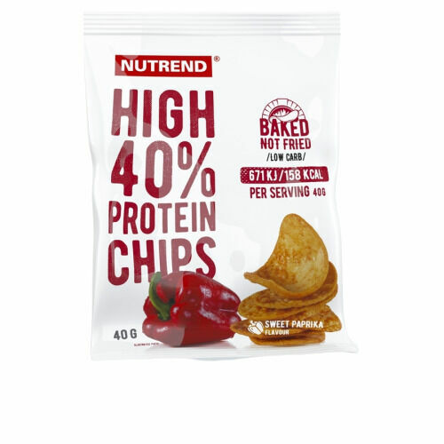 Nutrend  High Protein Chips 40g Sladká paprika porovnat ceny