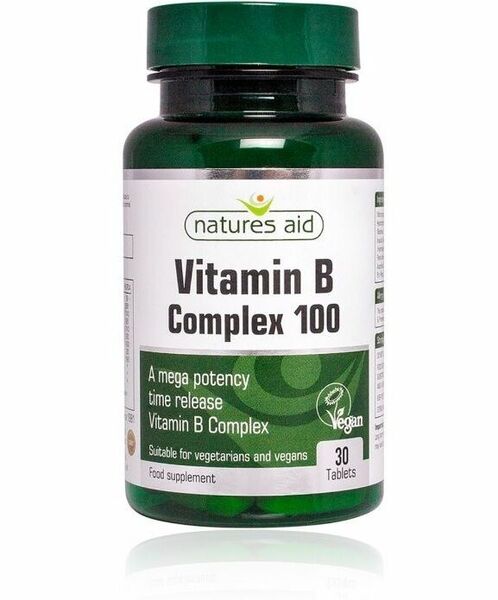 Natures aid  Vitamín B Complex Mega 100 - tbl.30 porovnat ceny