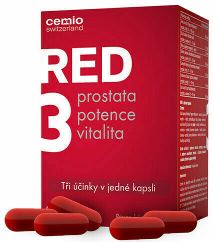 Cemio RED3 60 kapslí porovnat ceny
