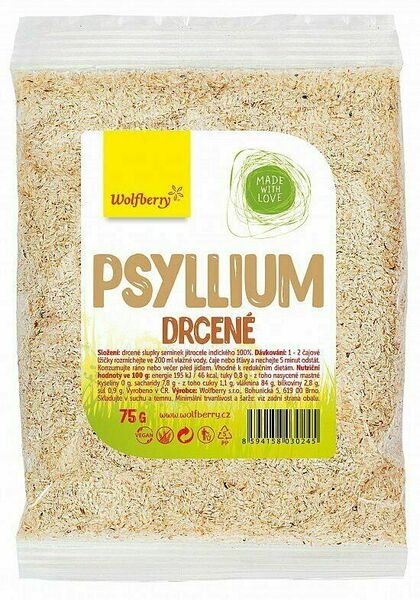 Wolfberry Psyllium drcené 75g porovnat ceny