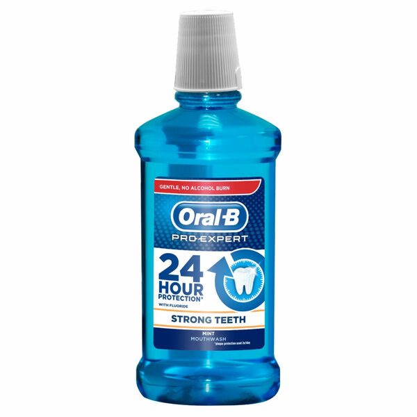 ORAL-B Pro-Expert Strong Teeth Ústní Voda S Příchutí Máty 250 ml porovnat ceny