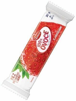 Emco Tyčinka 100% ovoce Jahoda 30g porovnat ceny
