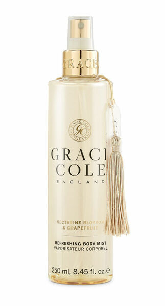 Grace Cole Nectarine Blossom & Grapefruit osvěžující mlha na tělo 250 ml porovnat ceny