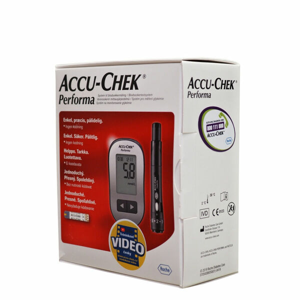 ACCU-CHEK Performa kit Testovací sada pro diabetiky porovnat ceny