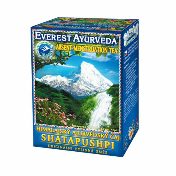EVEREST AYURVEDA SHATAPUSHPI Absence menstruace 100 g sypaného čaje porovnat ceny