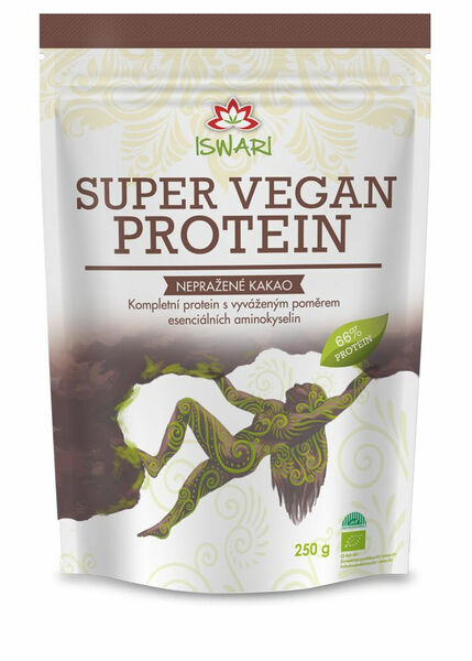 Iswari BIO Super Vegan Protein kakao 250 g porovnat ceny