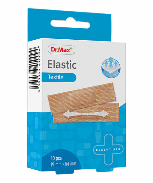 Dr.Max Elastic Textile 19mm x 64mm náplast 10 ks porovnat ceny