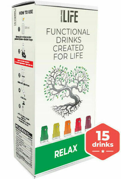 Isoline RELAX zelený čaj s meruňkou 5x500ml porovnat ceny