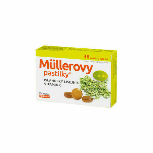 Müllerovy pastilky s isl.lišejníkem 36ks CZ/SK porovnat ceny