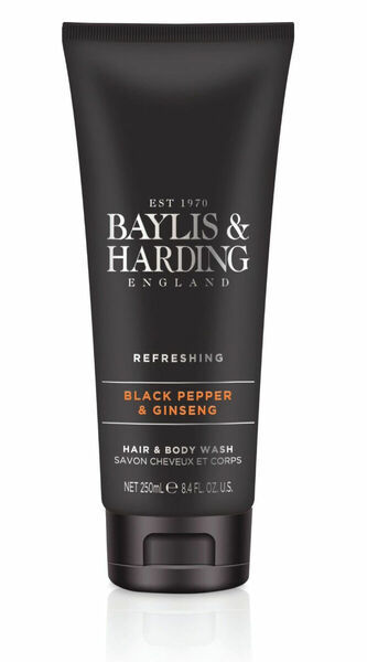 Baylis & Harding Pánský mycí gel na vlasy a tělo Černý pepř a Ženšen 250 ml porovnat ceny