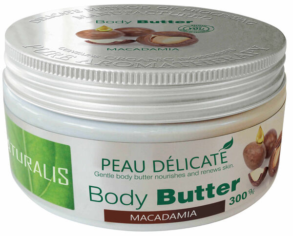 Naturalis tělové máslo Macadamia 300g porovnat ceny
