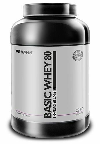 Prom-in Basic Whey Protein 80 2250g vanilka porovnat ceny