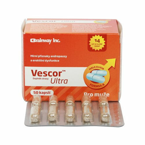 Brainway Vescor Ultra cps.50 porovnat ceny