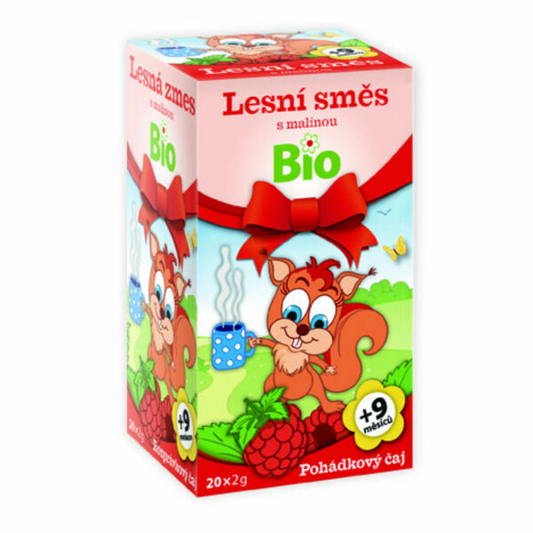 POHÁDKOVÝ ČAJ BIO Lesní směs s malinou 20 x 2g porovnat ceny