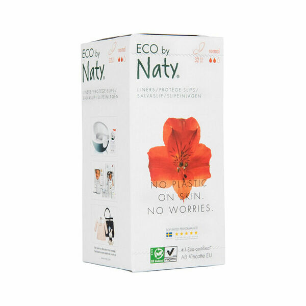 Dámské ECO slipové vložky Naty (32 ks) - normal porovnat ceny
