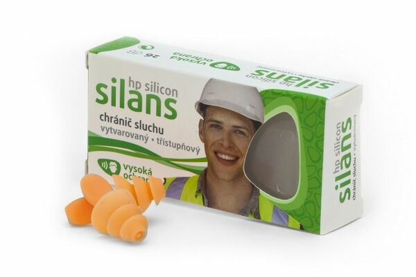 Chránič sluchu Silans profi silicon vysoká ochrana 1 pár porovnat ceny
