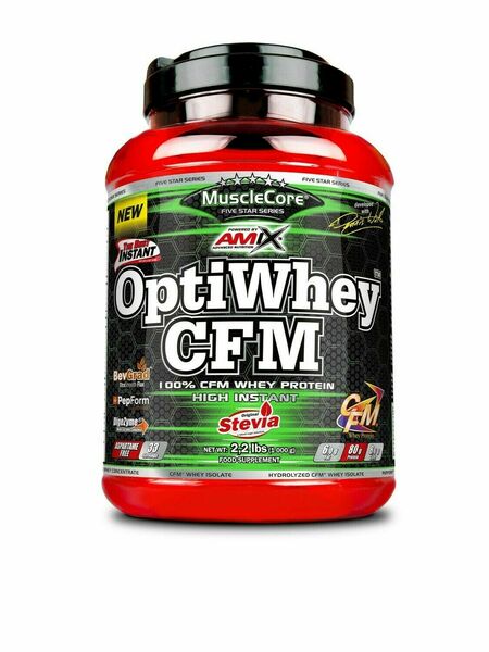 Amix MuscleCore OptiWhey CFM, kokos-čokoláda 1000g porovnat ceny