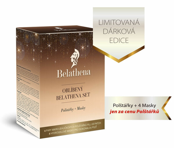 Belathena oblíbený set 4 páry polštářků + 4 masky porovnat ceny