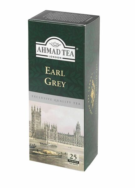 Ahmad Tea Earl Grey porcovaný čaj 25x2 g porovnat ceny