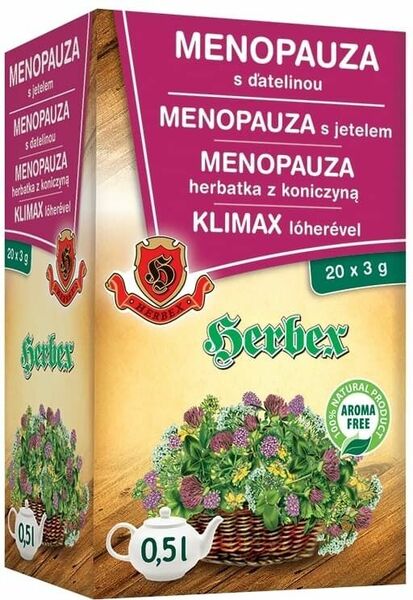 HERBEX Menopauza s jetelem 20x3g n.s. porovnat ceny