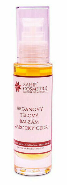 Zahir Cosmetics Arganový tělový balzám mareocký cedr 50ml porovnat ceny