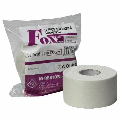 Fox sport tape  Tejpovací páska viskózní 3.8 x 1200 cm porovnat ceny