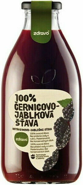 ZDRAVO Šťáva 100% ostružinovo-jablková 750ml porovnat ceny