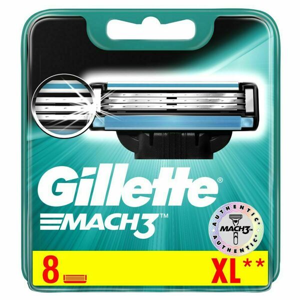 Gillette  Mach3 náhradní hlavice 8ks porovnat ceny
