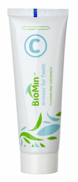 BioMin C zubní pasta pro citlivé zuby bez fluoridů 75ml porovnat ceny