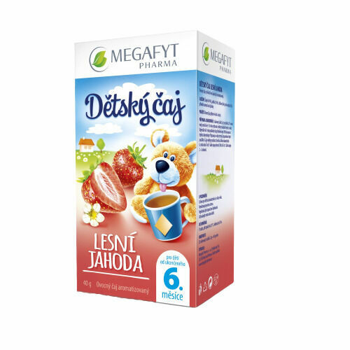 Megafyt Dětský čaj lesní jahoda 20x2g porovnat ceny