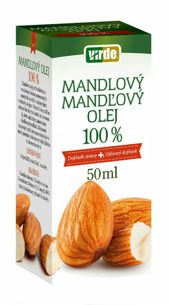 Virde Mandlový olej 100% 50ml porovnat ceny