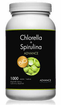 ADVANCE Chlorella + Spirulina 1000 tablet porovnat ceny