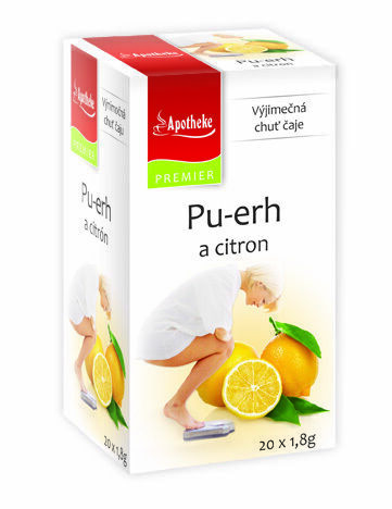 Apotheke Pu-erh a citron čaj 20x1.8g n.s. porovnat ceny