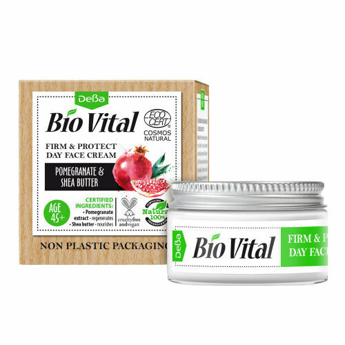BioVital DeBa Zpevňující a Ochranný krém na obličej 45+ 50ml porovnat ceny