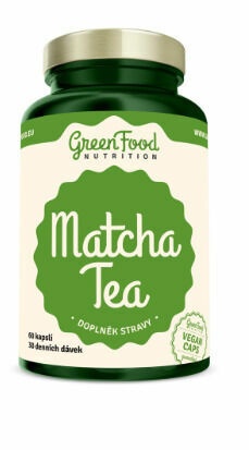 GreenFood Nutrition Matcha Tea 60cps porovnat ceny