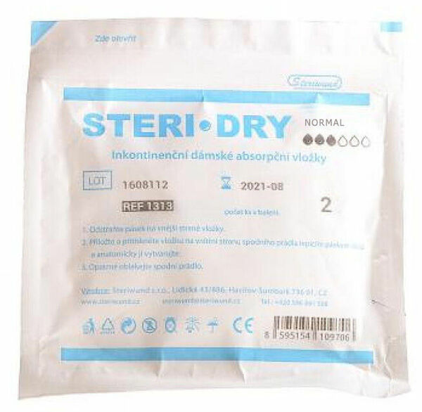 Ink.vložky STERI DRY normal 2ks Steriwund porovnat ceny