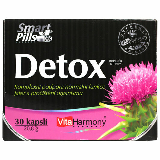 VitaHarmony  SmartPills Detox 30 kapslí porovnat ceny