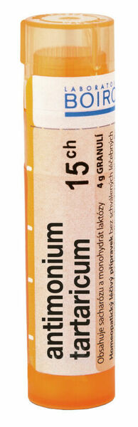 Boiron  Antimonium Tartaricum CH15 granule 4g porovnat ceny