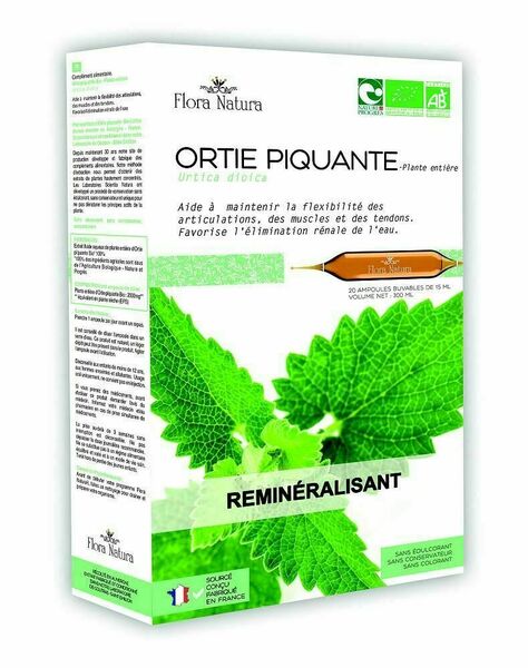 Flora Natura Kopřiva BIO 20x15 ml porovnat ceny