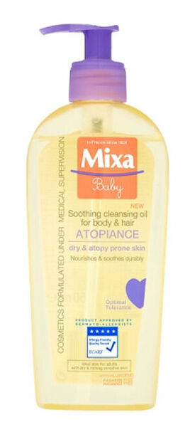 Mixa Baby Čisticí a zklidňující olej pro pleť se sklonem k atopii 250ml porovnat ceny