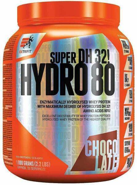 Extrifit Super Hydro 80 DH 32 1kg čokoláda porovnat ceny