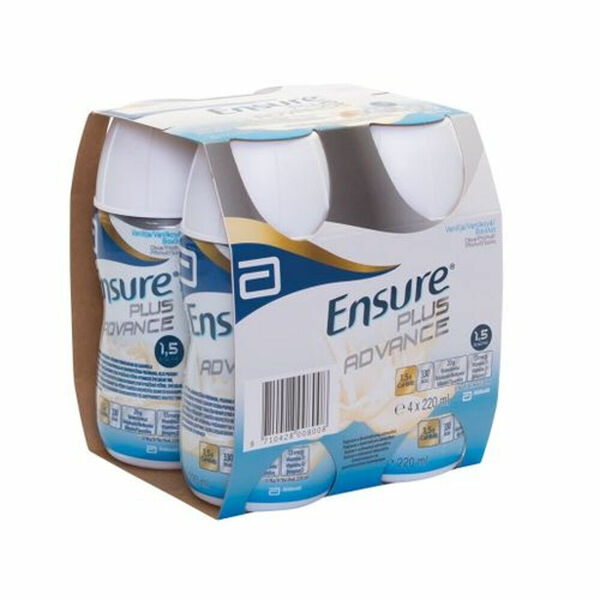 ENSURE PLUS Advance vanilková příchuť 4 x 220 ml porovnat ceny