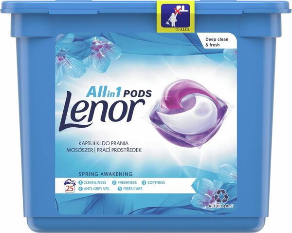 Lenor gelové kapsle Allin1, Spring Awakening 25ks porovnat ceny