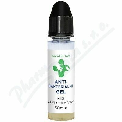 Hand & be! antibakteriální gel 50ml porovnat ceny