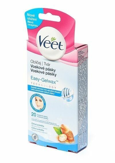 VEET Studené vosk.pásky na obličej citl.pokož.20ks porovnat ceny